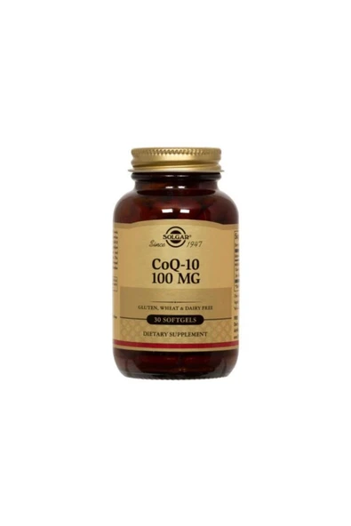 Solgar Coenzyme Q-10 100 Mg 30 Kapsül ürün görseli 1