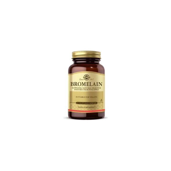 Solgar Bromelain 60 Kapsül ürün görseli 1
