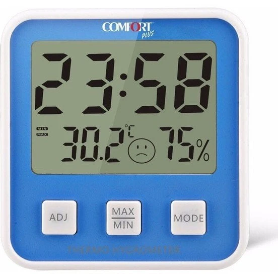 Comfort Plus DM-658 Mavi Isı Nem Ölçer ürün görseli 1