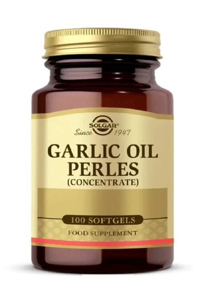 Solgar Garlic Oil Perles 100 Kapsül - Resim 2