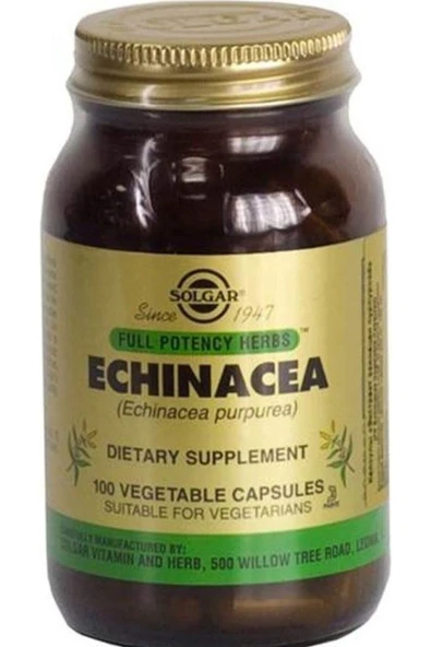 Solgar Echinacea 100 Kapsül ürün görseli 1