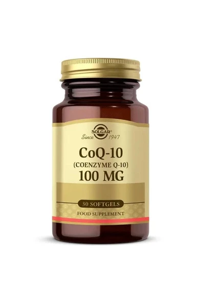 Solgar Q-10 100 mg 30 Kapsül ürün görseli 1