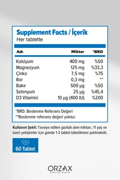 Ocean OsteoFine 60 Tablet - Resim 2