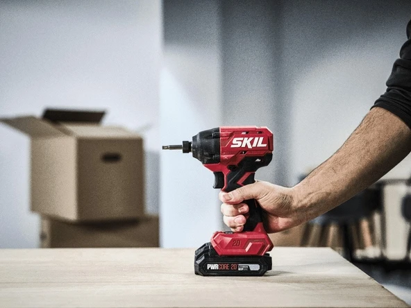 SKIL POWERTOOLS 3211CA AKÜLÜ DARBELİ VİDALAMA - Resim 3