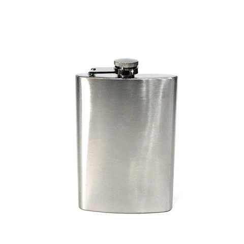 Paslanmaz Çelik 4 Oz Tekli Matara Alk43 ürün görseli 1