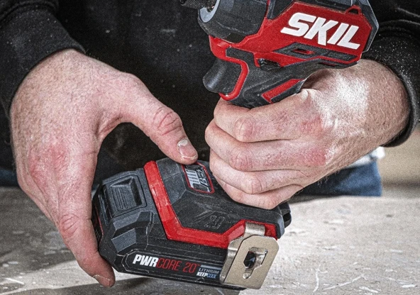 SKIL COMPACT 3225CA AKÜLÜ DARBELİ VİDALAMA - Resim 6