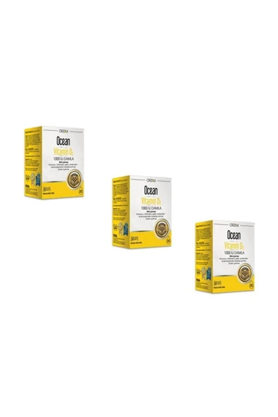 Vitamin D3 1.000 Iu Damla 50 ml 3'lü Paket ürün görseli 1
