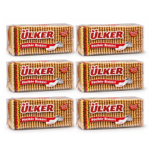 Ülker Pötibör Bisküvi 175 gr x 6 Adet ürün görseli 1