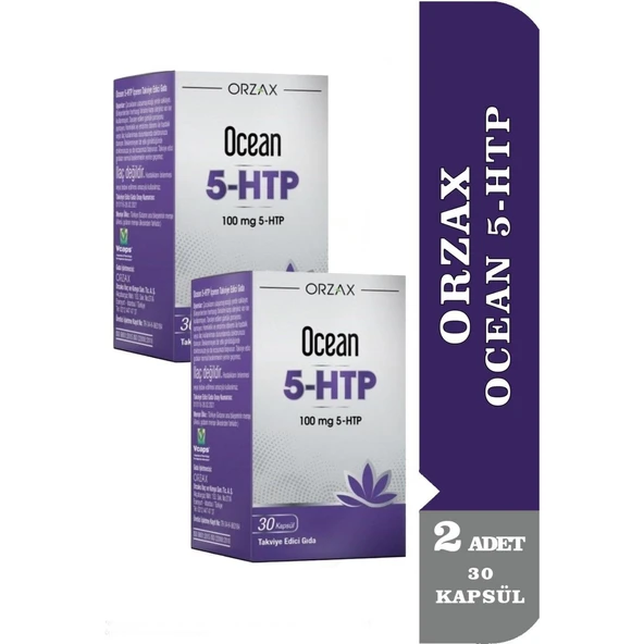 Ocean 5-Htp 100 mg 30 Kapsül 2 Adet ürün görseli 1
