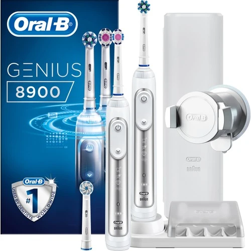Oral-B Genius 8900 2'li Avantaj Paketi Şarj Edilebilir Diş Fırçası ürün görseli 1