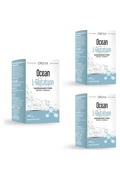 Ocean L-glutatyon 250 Mg 30 Tablet X 3 Adet ürün görseli 1
