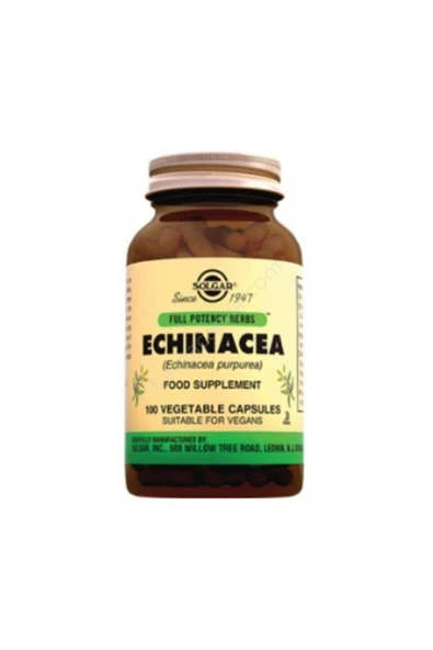 Solgar Echinacea 520 mg 100 Kapsül ürün görseli 1