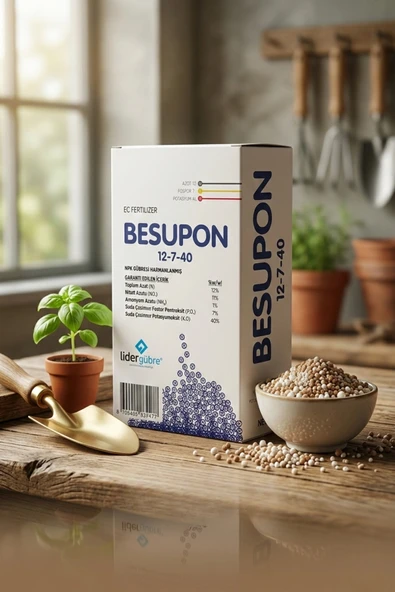 Besupon 12-7-40 Harmanlanmış Npk Granül Gübre 1 Kg ürün görseli 1