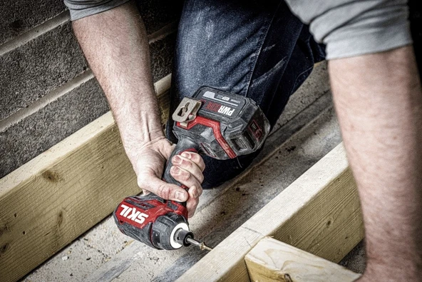 SKIL COMPACT 3225CA AKÜLÜ DARBELİ VİDALAMA - Resim 2