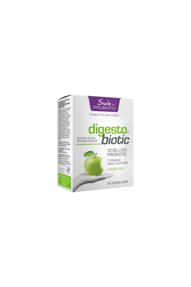 SUDA VİTAMİN DİGESTO BİOTİC 60 KAPSÜL ürün görseli 1