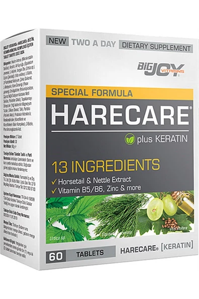 Suda Vitamin Harecare 60 Tablet ürün görseli 1