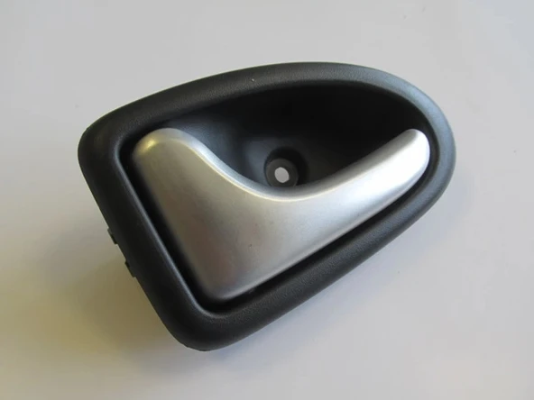 Renault Megane 1999-2002 Ön Kapı İç Açma Kolu Sol Elceği Gümüş Gri (Oem No: 8200028994) ürün görseli 1