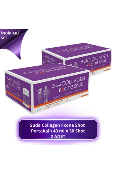 Fxone Shot Orange 40 ml x 30 Shot - Portakallı 2 ADET ürün görseli 1