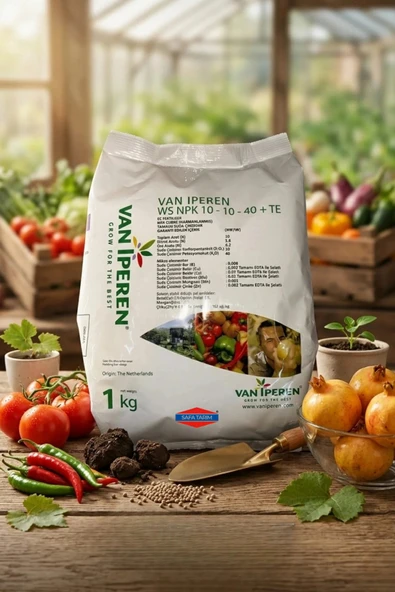 Van Iperen Ws 10-10-40+Te Harmanlanmış Npk Gübresi 1kg ürün görseli 1