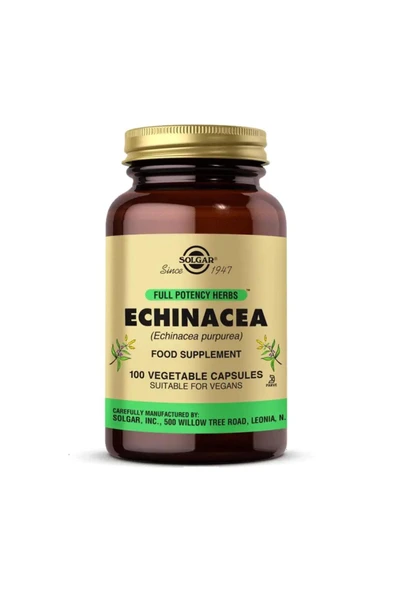 Solgar Echinacea 520 mg 100 Kapsül ürün görseli 1