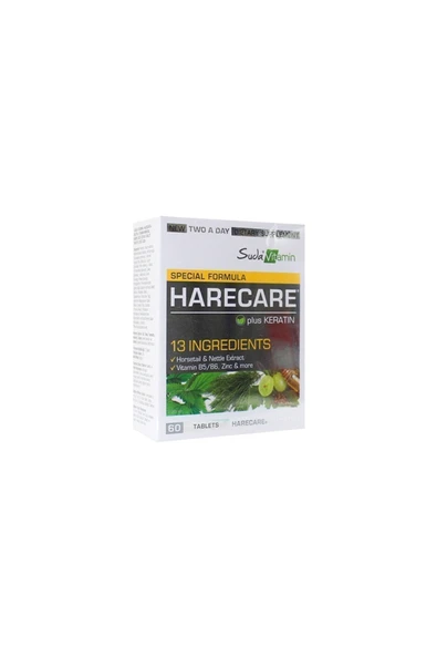 Suda Vitamin Special Formula Harecare 60 Tablet ürün görseli 1