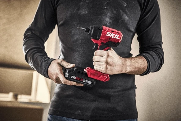 SKIL POWERTOOLS 3211CA AKÜLÜ DARBELİ VİDALAMA - Resim 4