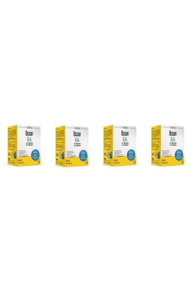 Ocean D3k2 Damla 20 Ml 4'lü Paket ürün görseli 1
