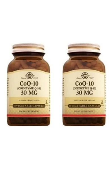 Solgar Coenzyme Q-10 30 mg 30 Kapsül 2 Adet ürün görseli 1