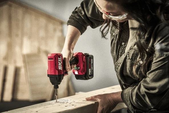 SKIL POWERTOOLS 3211CA AKÜLÜ DARBELİ VİDALAMA - Resim 2