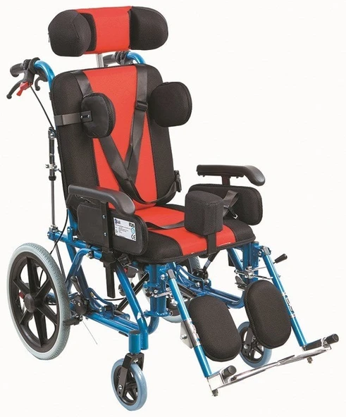 G458C Pediatrik Cerebral Palsy Tekerlekli Sandalye ürün görseli 1