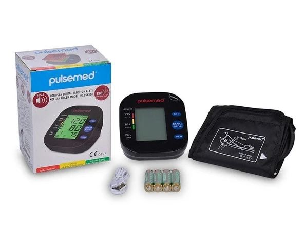 Pulsemed Konuşan Dijital Tansiyon Ölçüm Cihazı BSX583 ürün görseli 1