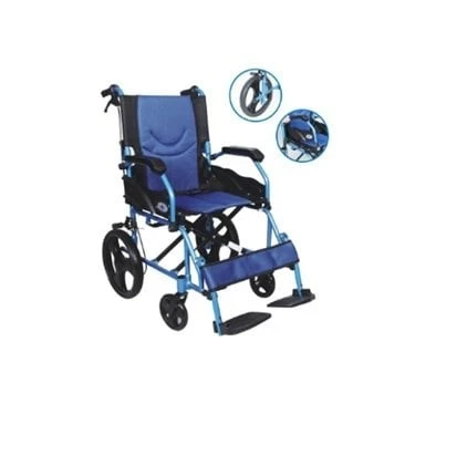 Pulsemed Katlanabilir Tekerlekli Sandalye KY863LABJ-C-12''-46 ürün görseli 1