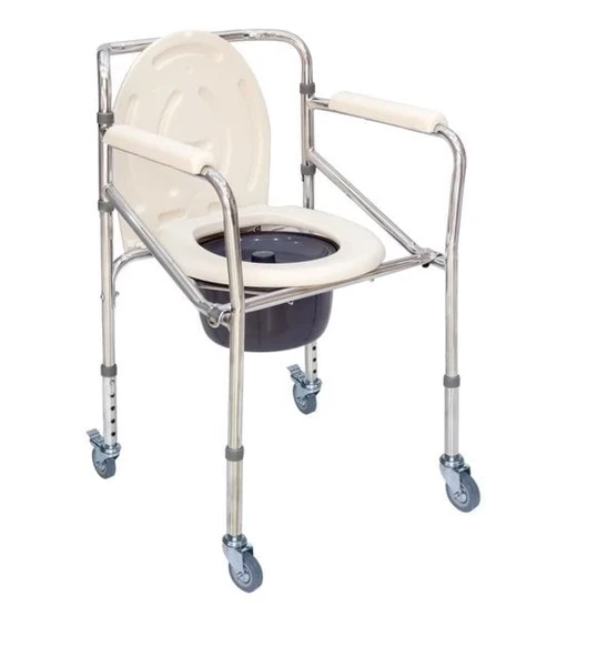 Comfort Plus KY696 Tekerlekli Kovalı Komot ürün görseli 1