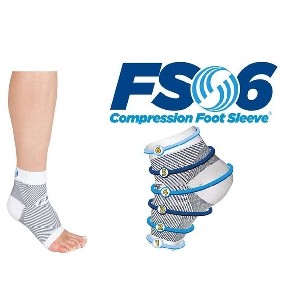 Topuk Dikeni Çorabı FS 6 Plantar Fasciitis 36-38 NUMARA AYAK ürün görseli 1