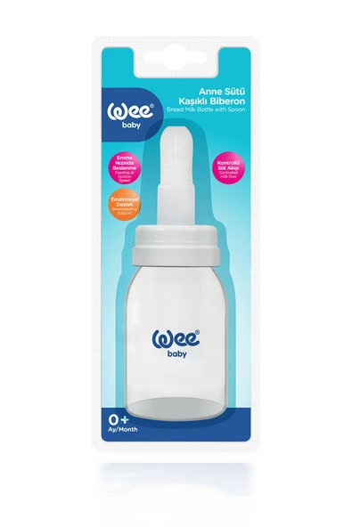 Wee Baby 988 Anne Sütü Kaşıklı Biberon - Resim 4