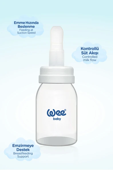 Wee Baby 988 Anne Sütü Kaşıklı Biberon - Resim 3