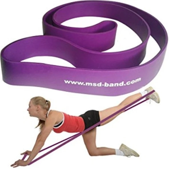 MSD Band Global Loop Rehabilitasyon ve Fitness Bandı Lime Green-Limon Yeşili ürün görseli 1