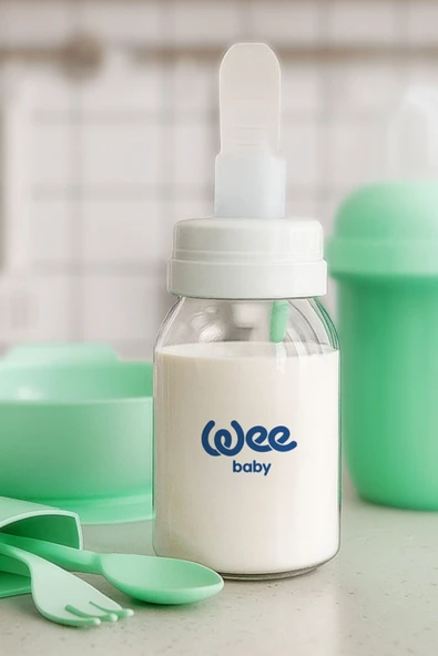 Wee Baby 988 Anne Sütü Kaşıklı Biberon - Resim 5