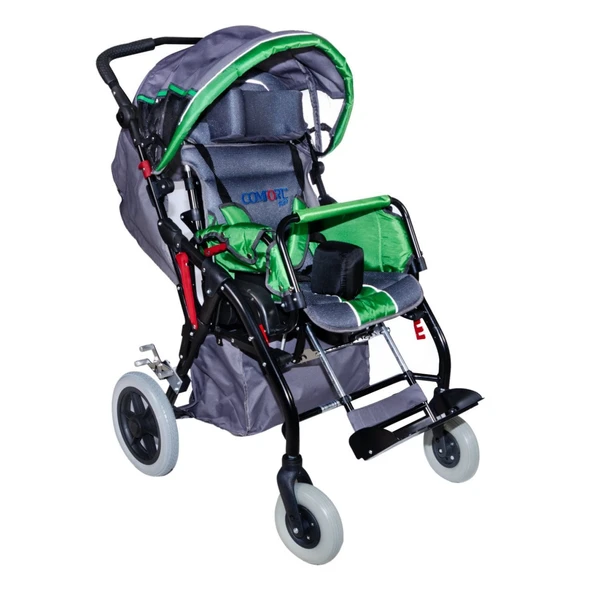Comfort Plus DM-8001 BUGGY 40 cm Yeşil Engelli Puseti ürün görseli 1