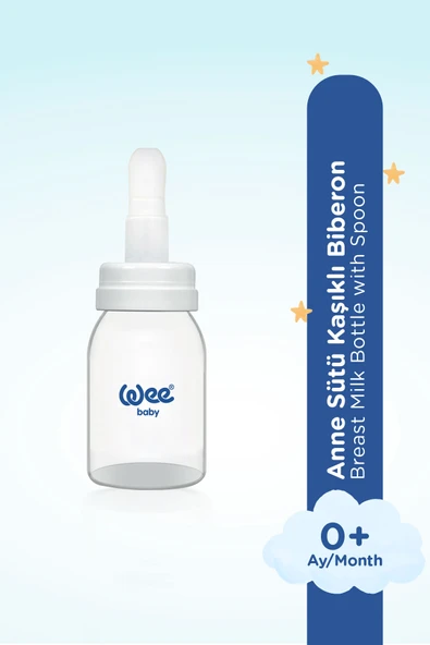 Wee Baby 988 Anne Sütü Kaşıklı Biberon - Resim 2