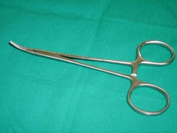 Medizin MTI Technische Cerrahi Pens Mosquito Eğri 12.5 cm ürün görseli 1