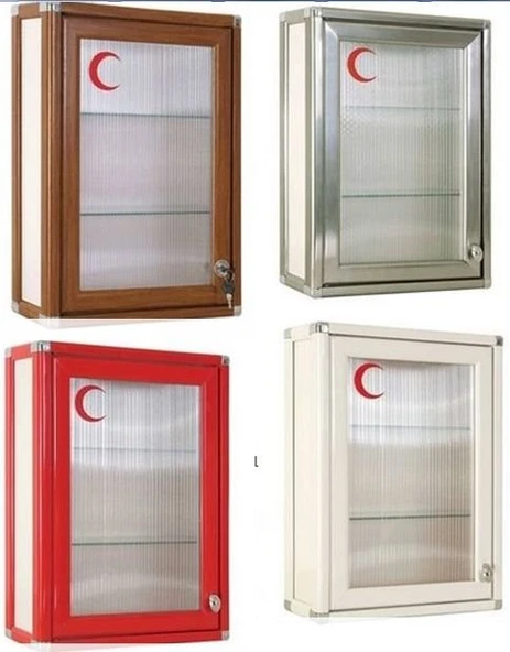 Tıbbi Malzeme Dolabı Gri ürün görseli 1