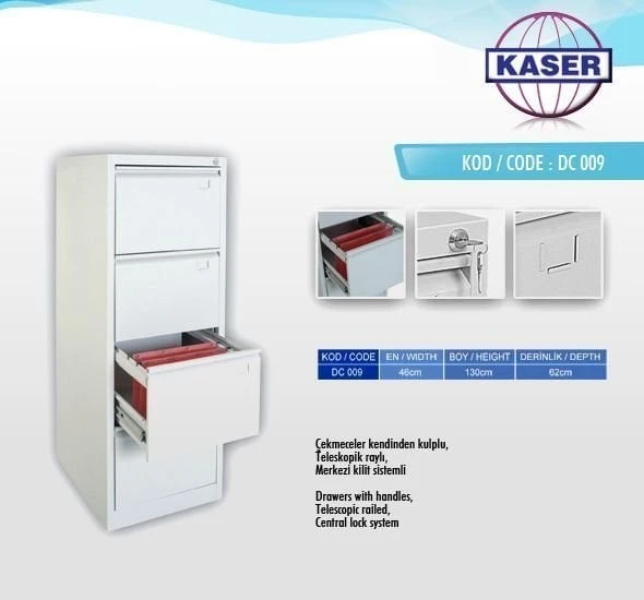 Kartoteks Dolap DC 009 ürün görseli 1