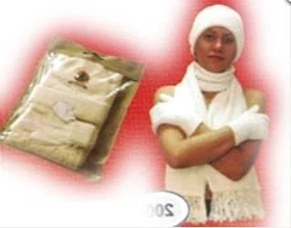 Angora Tavsan Yünü Eldiven Bere Atkı ürün görseli 1