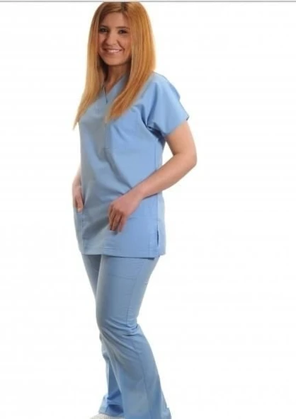 Dr Greys Modeli Cerrahi takım Terikoton ince Kumaş XXLARGE ürün görseli 1