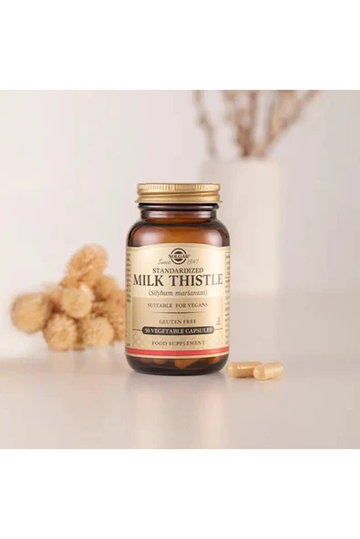 Solgar Milk Thistle 100 mg 50 Kapsül - Resim 2