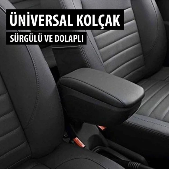 Sürgülü Kol Dayama Kolçak Her Araca Uygun Oto Kolçak Universal ürün görseli 1