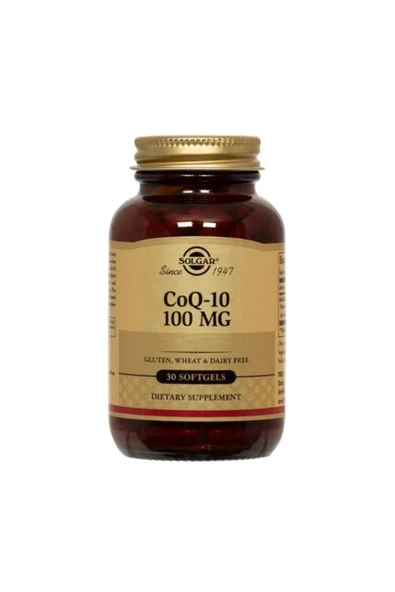 Solgar Coenzyme Q10 100mg 30 Kapsül ürün görseli 1