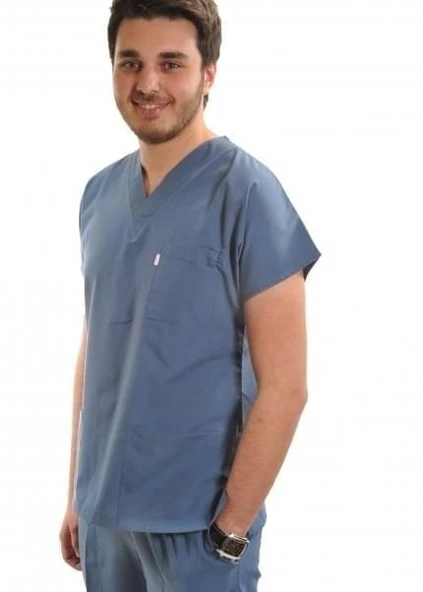 Dr Greys Modeli Cerrahi takım Terikoton ince Kumaş ürün görseli 1