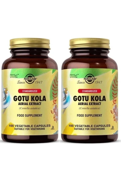 Solgar Gotu Kola 100 Kapsül 2 Adet ürün görseli 1